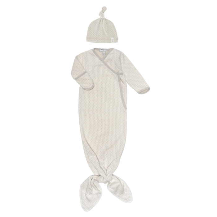 Snoozebaby mütsiga tudukombe komplekt Stone Beige