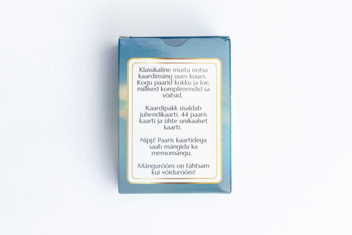 Assa! MUSTA NOTSU KAARDIMÄNG komplimentidega - Image 2