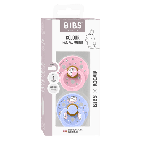 BIBS x Muumi kirsikujulised lutid - Dreaming Baby Pink Mix 0-6 kuud - Pilt 2