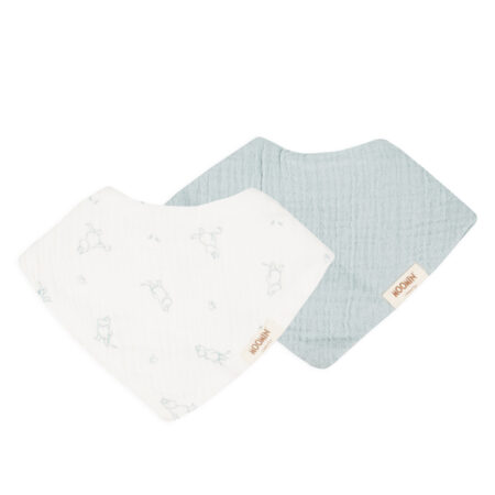 Muumi Bandana põlled, 2-pakk - Sinine