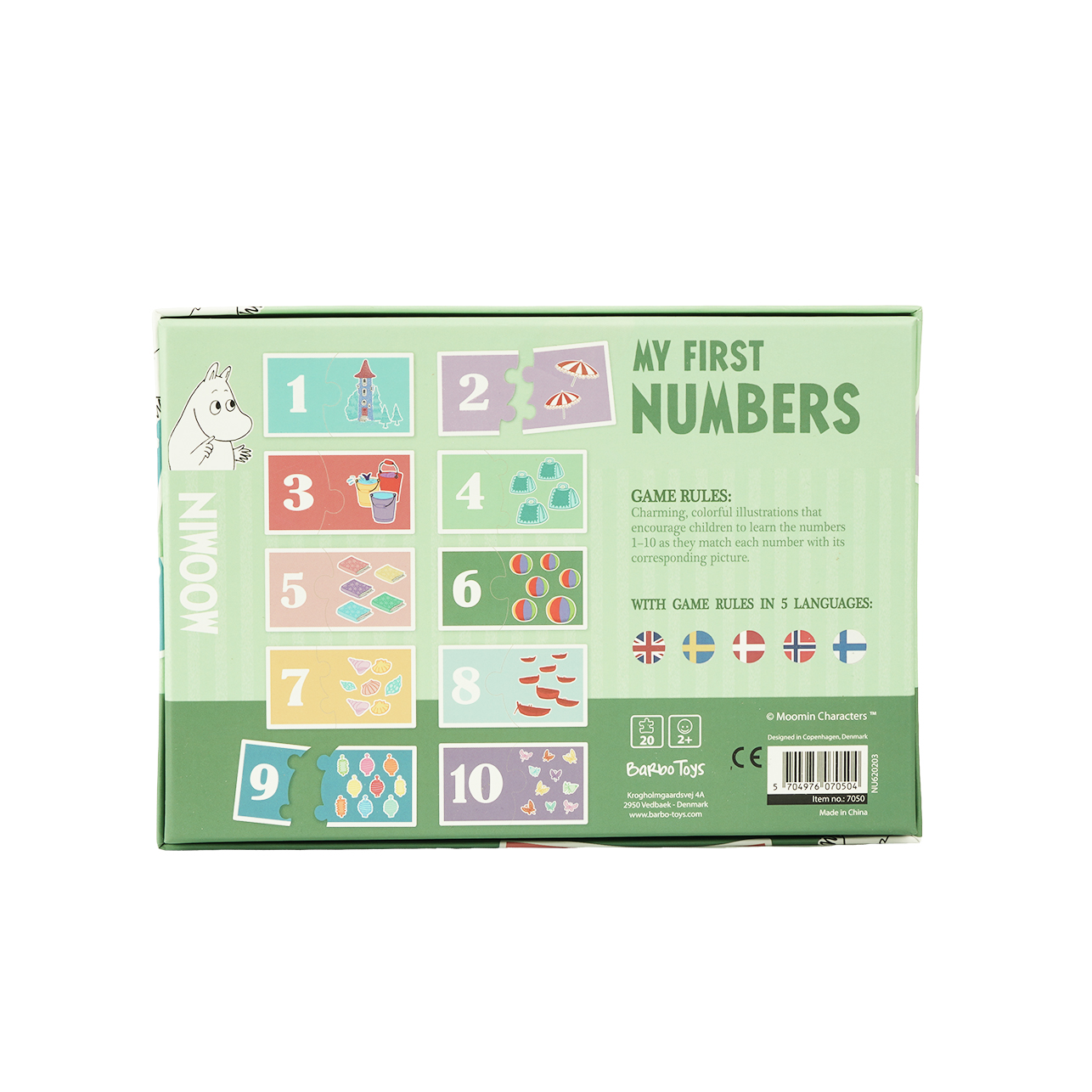 Muumi - Minu esimesed numbrid - Pilt 3