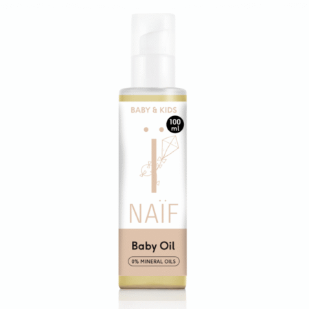 NAÏF rahustav beebiõli kummeli ja päevalilleseemneõliga 100ml